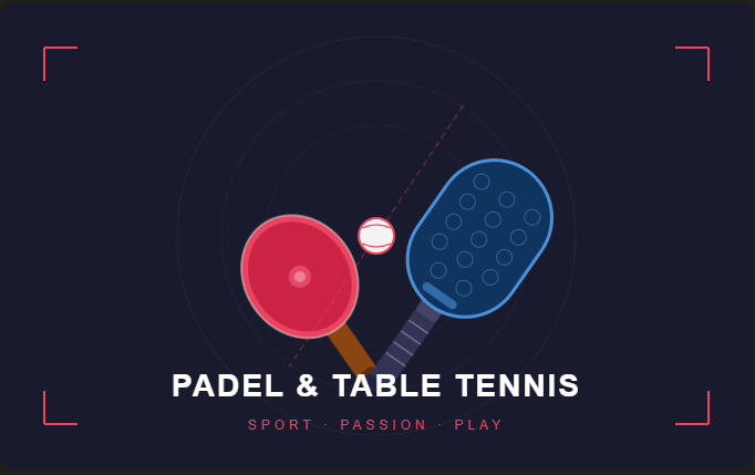 Stage Padel-Ping — semaine du 13 juillet