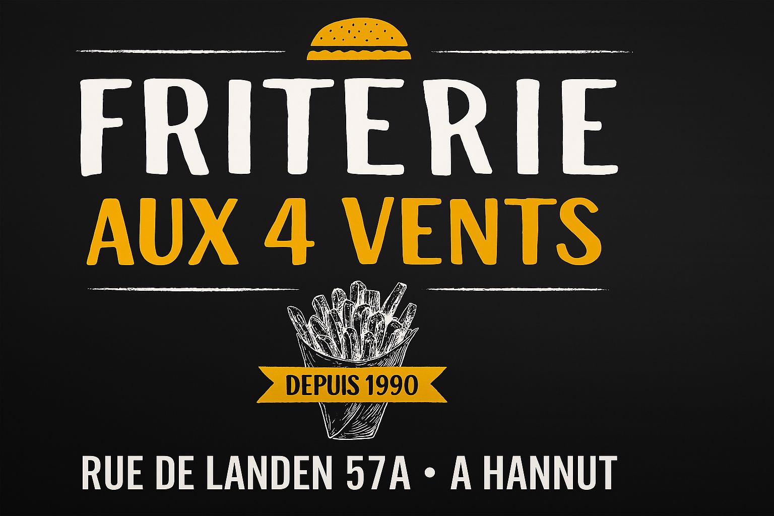Logo Friterie aux quatre Vents